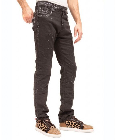 Men's Modern Splatter Denim Jeans $54.00 Jeans