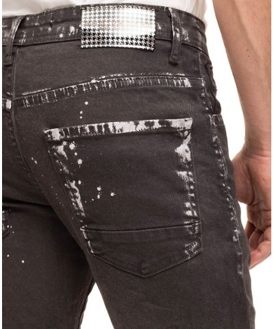 Men's Modern Splatter Denim Jeans $54.00 Jeans