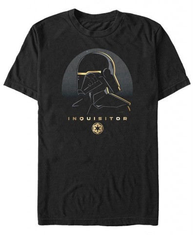 Star Wars Men's Jedi Fallen Order Gold-Tone Trim Inquisitor T-shirt Black $20.29 T-Shirts