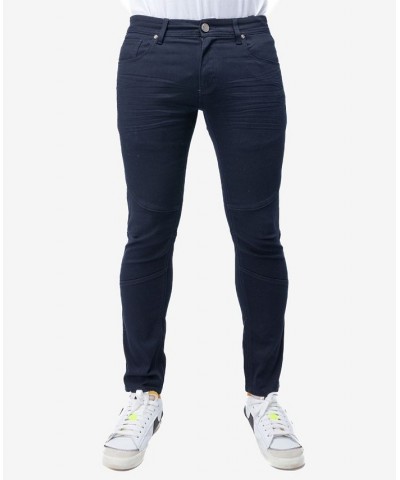 Men's 5-Pocket Articulated Knee Commuter Pants Blue $25.73 Pants