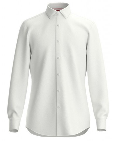 Men's Slim Fit Kenno Solid Dress Shirt White $69.00 Dress Shirts