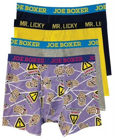 Men's Peanuts Boxer Briefs, Pack of 4 Multi $25.44 Underwear