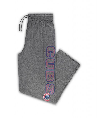 Men's Heathered Charcoal Chicago Cubs Jersey Sleep Pants $20.00 Pajama