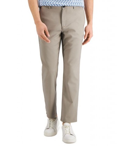 Men's AlfaTech Popover Anorak Lightweight Jacket, AlfaTech Pants & Gradient Plaid Long-Sleeve Button-Up Shirt Tan/Beige $31.3...