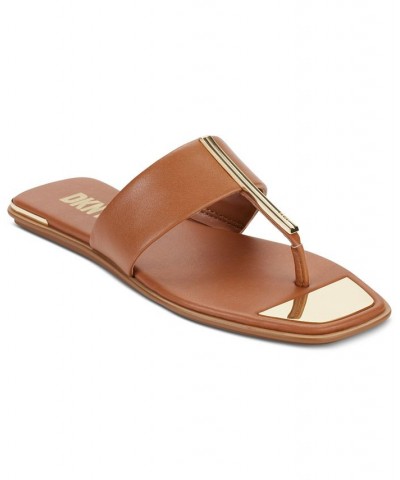Women's Deja Slip-On Embellished Thong Sandals PD03 $39.60 Shoes