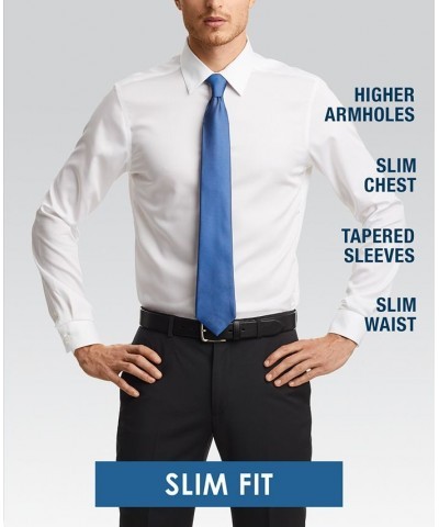 Alfani Men's Slim Fit 2-Way Stretch Performance Solid Dress Shirt PD02 $18.22 Dress Shirts