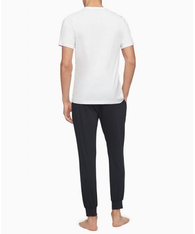 Men's 3-Pack Cotton Classics Crewneck Slim-Fit T-Shirts White $16.28 Undershirt