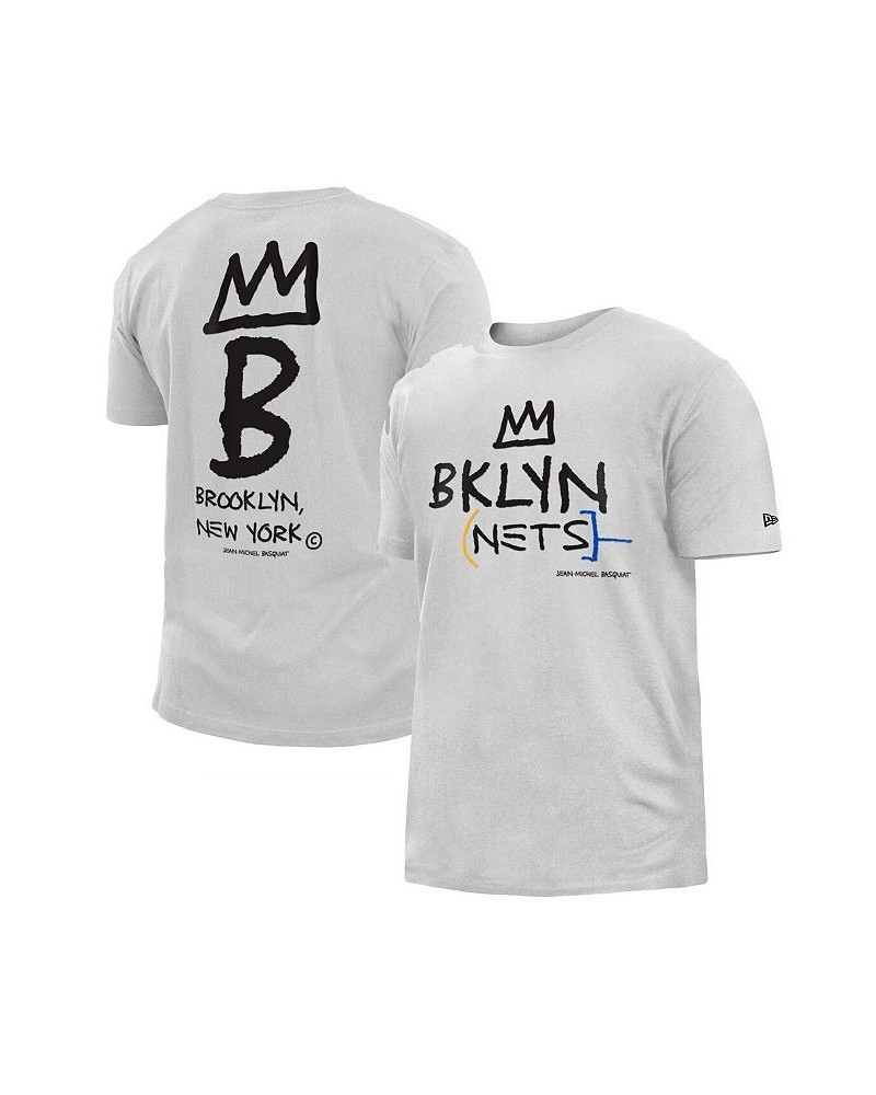 Men's White Brooklyn Nets 2022/23 City Edition Big and Tall T-shirt $24.51 T-Shirts