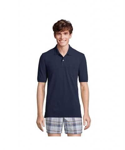 Men's Short Sleeve Comfort-First Mesh Polo Shirt With Pocket PD03 $30.22 Polo Shirts
