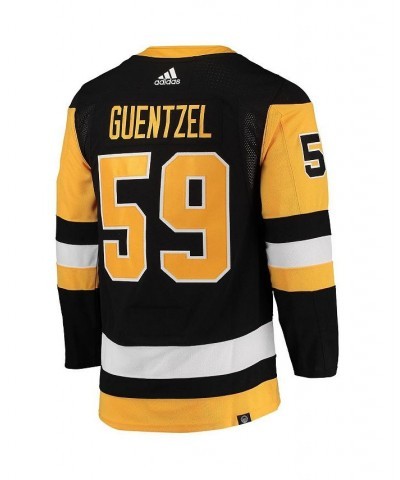 Men's Jake Guentzel Black Pittsburgh Penguins Home Primegreen Authentic Pro Player Jersey $108.00 Jersey