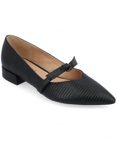 Women's Cait Flat Black $48.59 Shoes
