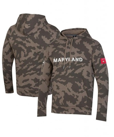 Men's Camo Maryland Terrapins Military-Inspired Appreciation Pullover Hoodie $49.00 Sweatshirt