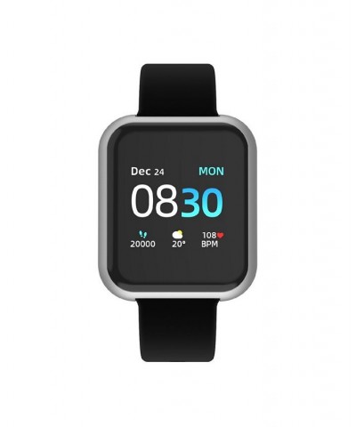 Air 3 Unisex Heart Rate Black Strap Smart Watch 40mm $37.79 Watches